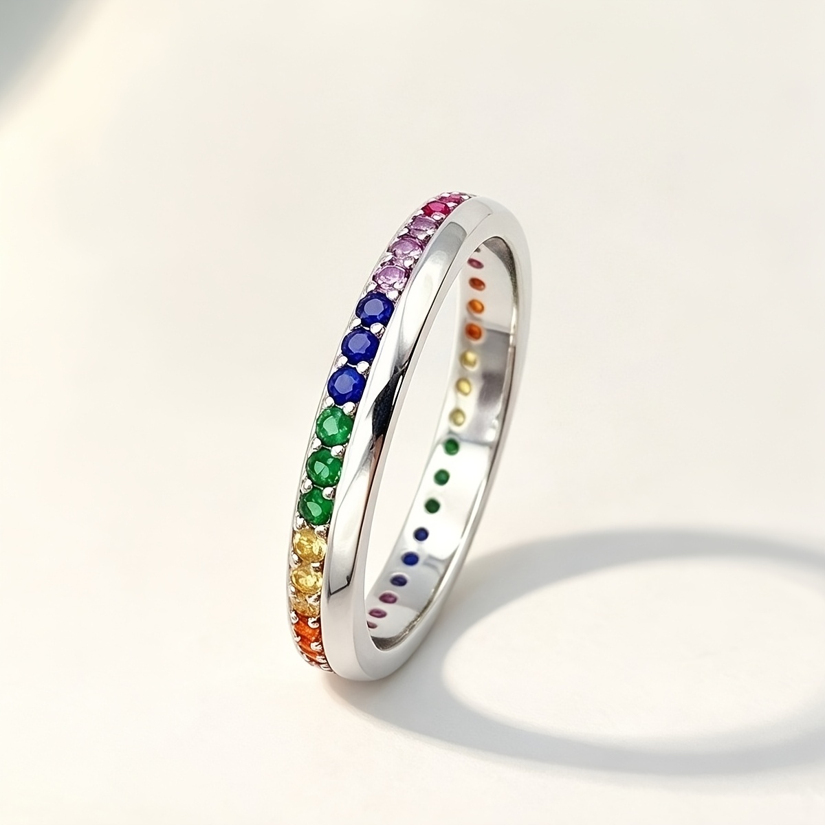 Versatile Color Ring for Women, Fashionable Gift